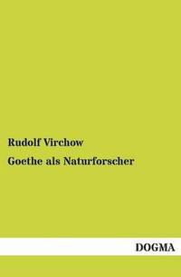 bokomslag Goethe ALS Naturforscher