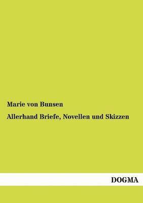 bokomslag Allerhand Briefe, Novellen und Skizzen