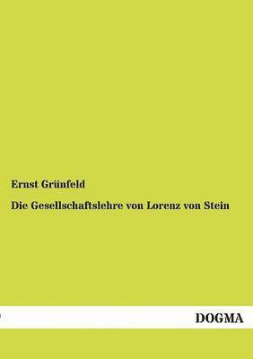 bokomslag Die Gesellschaftslehre von Lorenz von Stein