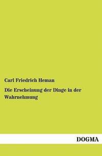 bokomslag Erscheinung der Dinge in der Wahrnehmung
