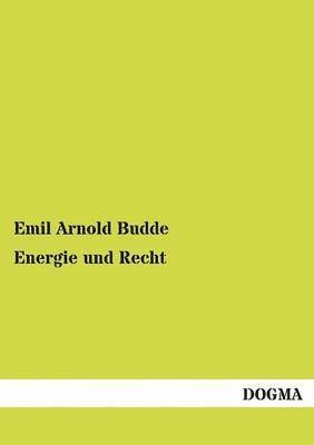 bokomslag Energie und Recht