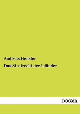 bokomslag Strafrecht der Isländer