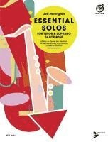 bokomslag Essential Solos for Tenor and Soprano Saxophone: 28 Solos on Popular Jazz Standards, Book & CD