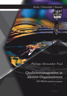 Philipp-Alexander Paul - Qualitätsmanagement in kleinen Organisationen, Häftad