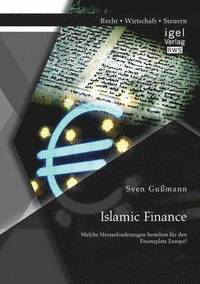 bokomslag Islamic Finance - Welche Herausforderungen bestehen fr den Finanzplatz Europa?