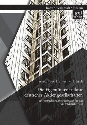 Die Eigentmerstruktur deutscher Aktiengesellschaften 1