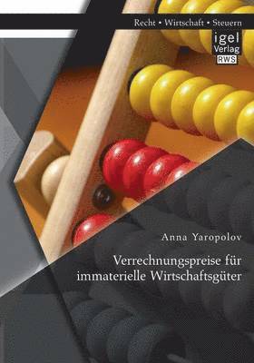 bokomslag Verrechnungspreise fr immaterielle Wirtschaftsgter