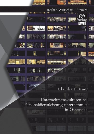 bokomslag Unternehmenskulturen bei Personaldienstleistungsunternehmen in sterreich