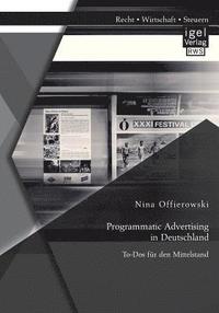 bokomslag Programmatic Advertising in Deutschland