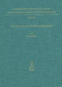 Ortrun Riha - Das Arzneibuch Ortolfs Von Baierland, Inbunden. Tillgänglighet: Lägg i varukorg