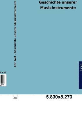 Geschichte unserer Musikinstrumente