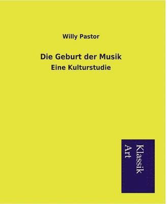 bokomslag Die Geburt der Musik