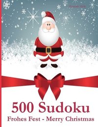 bokomslag 500 Sudoku Frohes Fest - Merry Christmas
