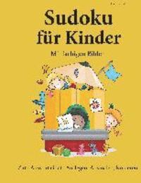 bokomslag Sudoku für Kinder. Mit farbigen Bildern