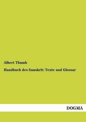 Handbuch des Sanskrit 1