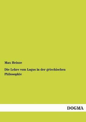 bokomslag Lehre vom Logos in der griechischen Philosophie