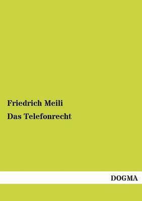 bokomslag Das Telefonrecht