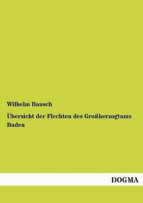 bokomslag UEbersicht der Flechten des Grossherzogtums Baden