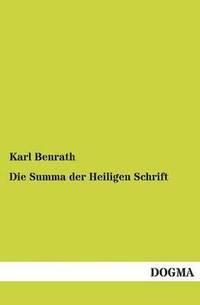 bokomslag Summa der Heiligen Schrift