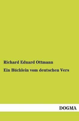 bokomslag Büchlein vom deutschen Vers