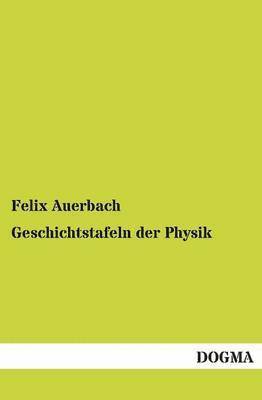 bokomslag Geschichtstafeln Der Physik