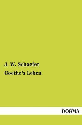 bokomslag Goethe's Leben