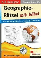 bokomslag Geographie-Rätsel mit Witz! - 5.-8. Schuljahr