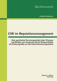 bokomslag CSR im Reputationsmanagement