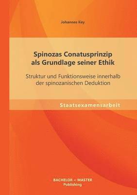 bokomslag Spinozas Conatusprinzip als Grundlage seiner Ethik
