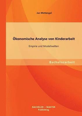 bokomslag konomische Analyse von Kinderarbeit