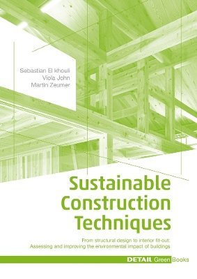 bokomslag Sustainable Construction Techniques