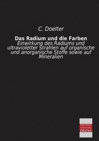 bokomslag Das Radium Und Die Farben
