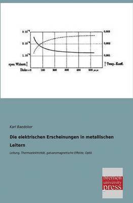 Karl Baedeker - Elektrischen Erscheinungen in Metallischen Leitern, Häftad