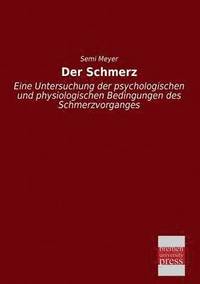 bokomslag Schmerz
