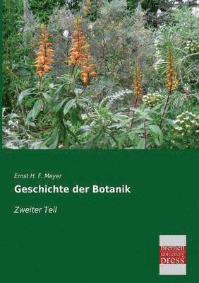 Geschichte Der Botanik 1