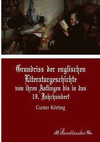 bokomslag Grundriss der englischen Literaturgeschichte