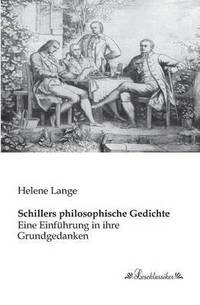 bokomslag Schillers philosophische Gedichte