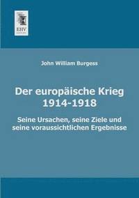 bokomslag Der Europaische Krieg (1914-1918)