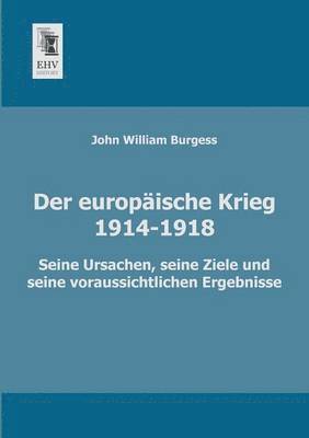 bokomslag Europaische Krieg (1914-1918)