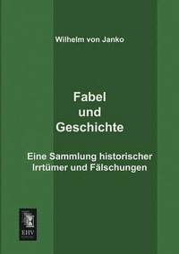 bokomslag Fabel Und Geschichte