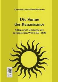 bokomslag Die Sonne Der Renaissance