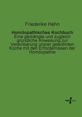 Homopathisches Kochbuch 1