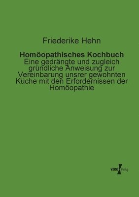 Friederike Hehn - Homöopathisches Kochbuch, Häftad