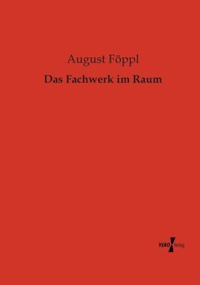 bokomslag Das Fachwerk im Raum