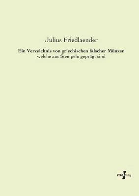 bokomslag Ein Verzeichnis von griechischen falscher Mnzen