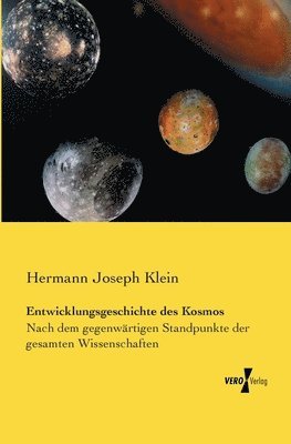 bokomslag Entwicklungsgeschichte des Kosmos