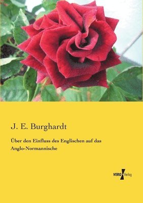 J E Burghardt, J. E. Burghardt - Über den Einfluss des Englischen auf das Anglo-Normannische, Häftad