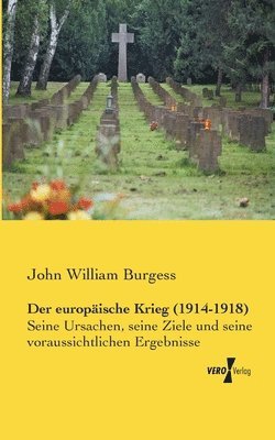 bokomslag europäische Krieg (1914-1918)