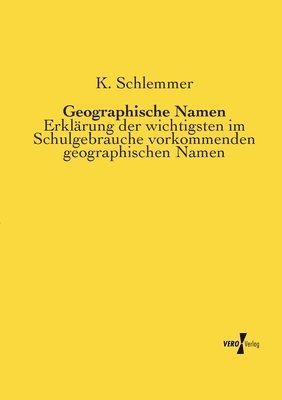 Geographische Namen 1