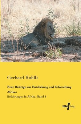 bokomslag Neue Beiträge zur Entdeckung und Erforschung Afrikas